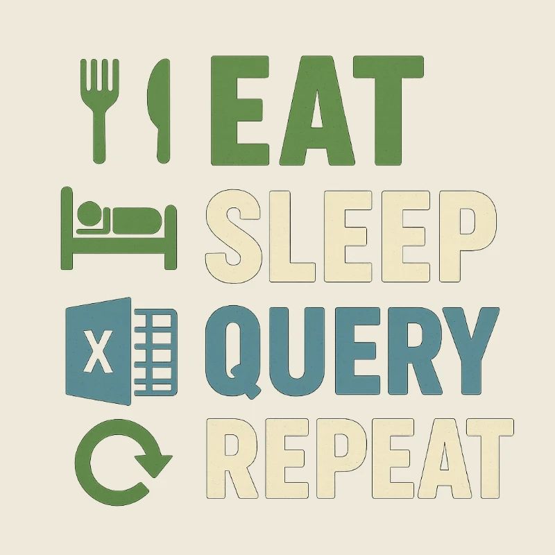 Eat Sleep Query Repeat