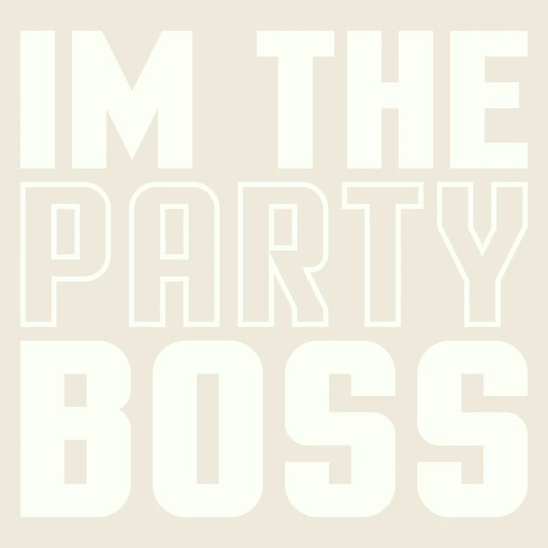 Ich bin der Party Chef