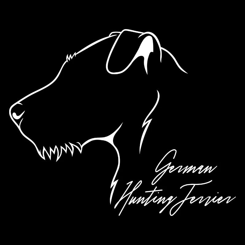 Terrier de chasse allemand profil chien Wilsigns