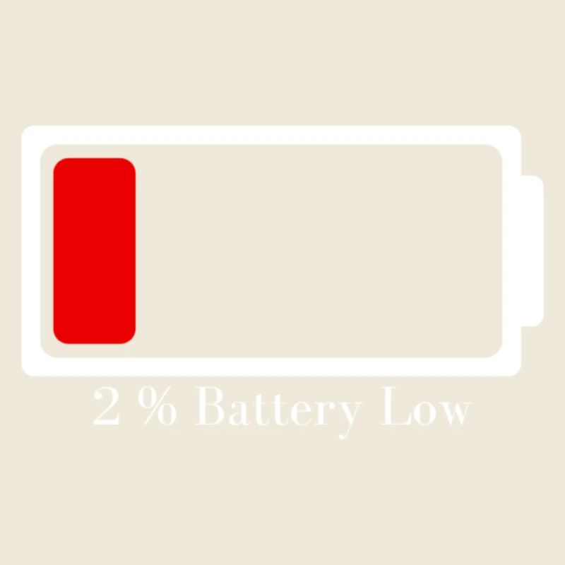 Batterie faible