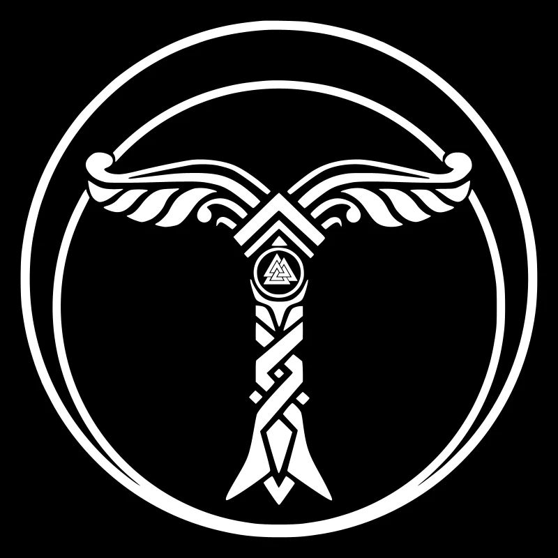 Irminsul avec Valknut