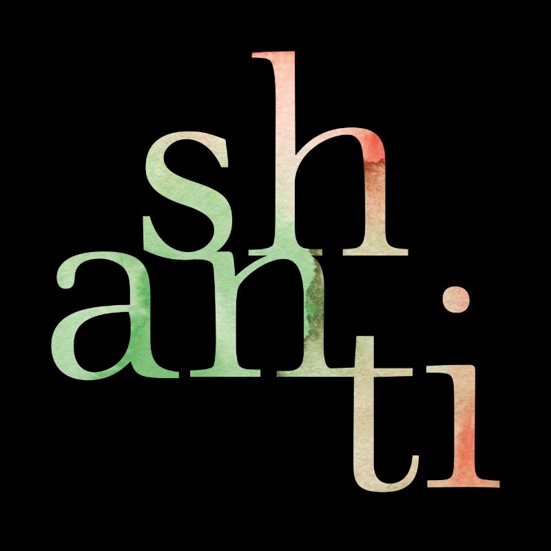 Shanti writing