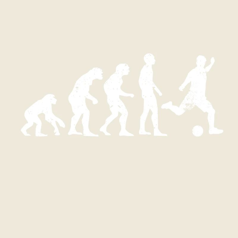 Fußball Evolution Fußball Geschenkidee Ball