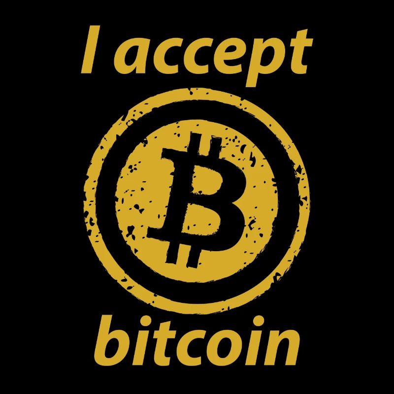 Bitcoin / Kryptowährung / Gold / Geld / Geschenk