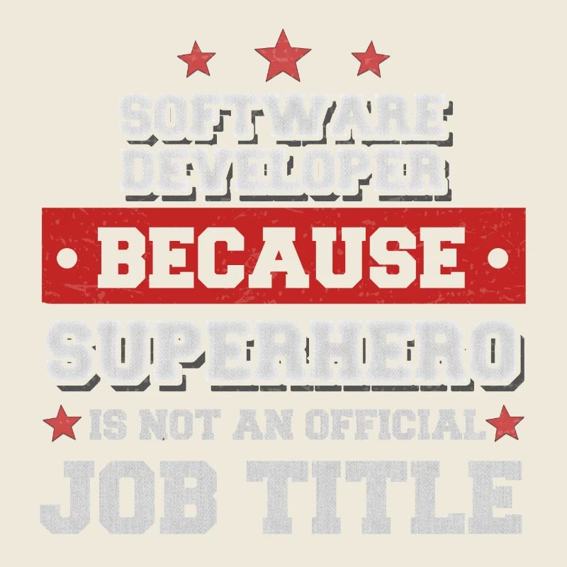 Software Developer Superhero Shirt