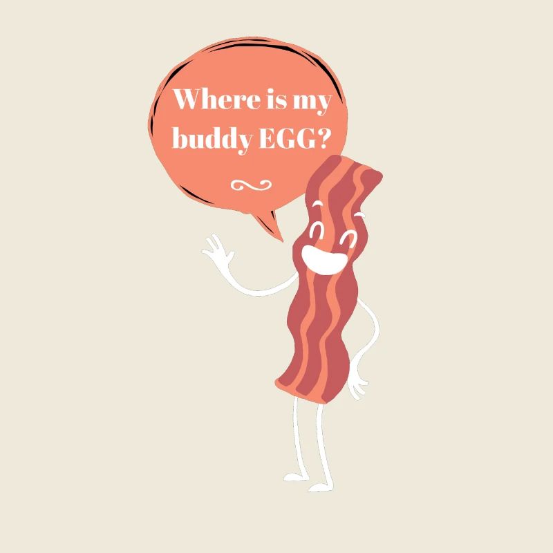 Bacon / EGG / Design / Baconstripes
