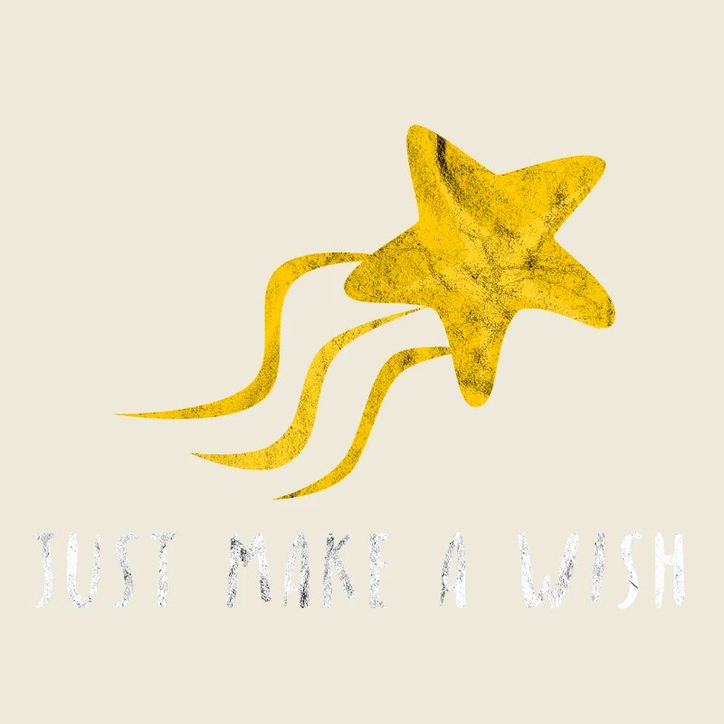 Wünsche dir was Sternschnuppe Traum Geschenk Idee