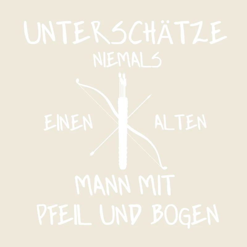 Bogenschießen Bogenschütze Hobby Geschenk Pfeil