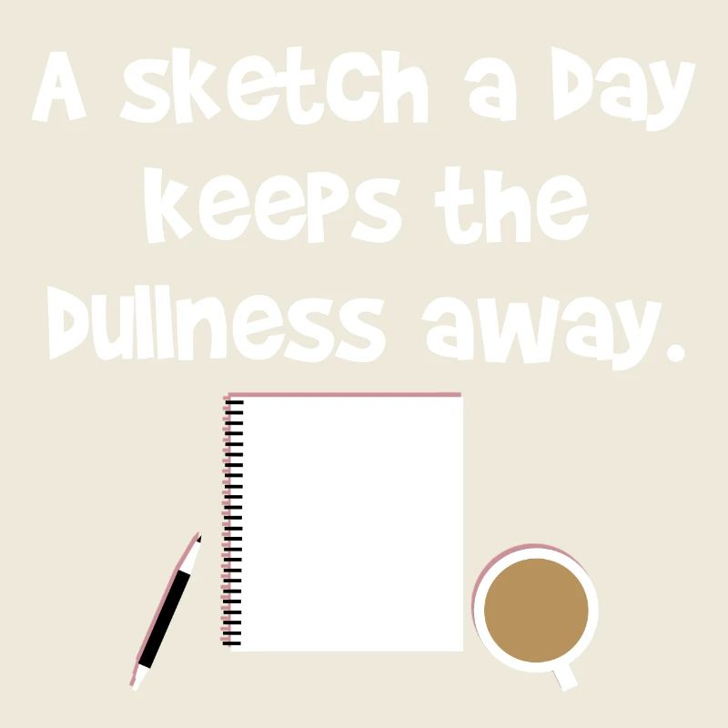 Sketch day draftsman pencil saying gift idea