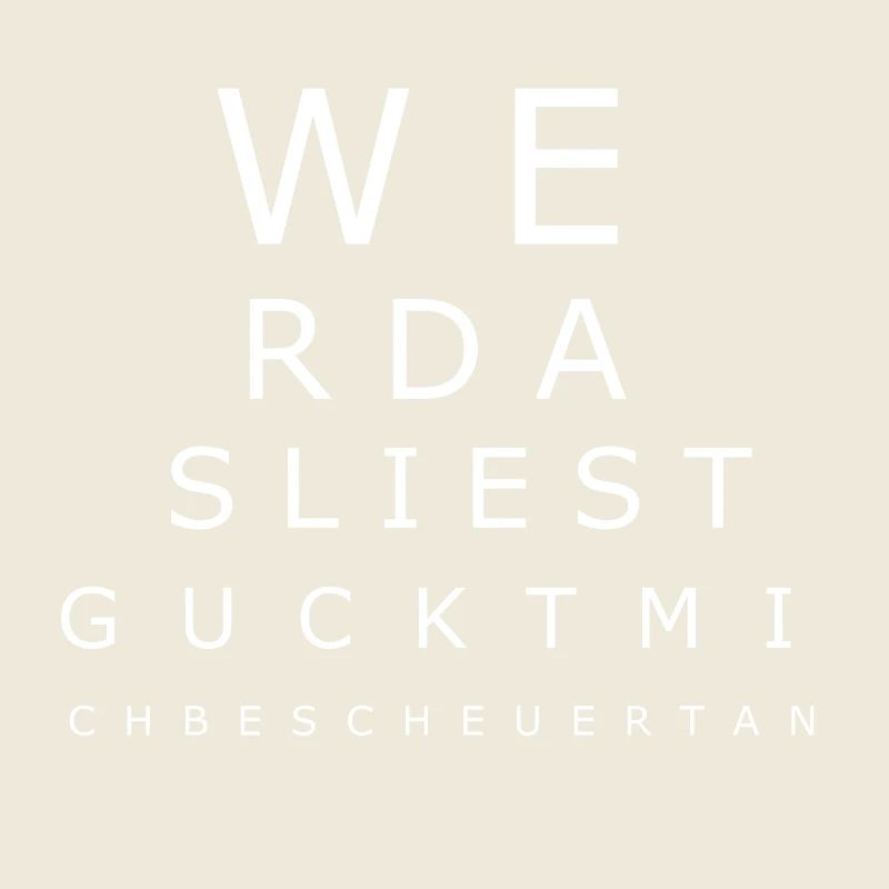 Lustiger Sehtest