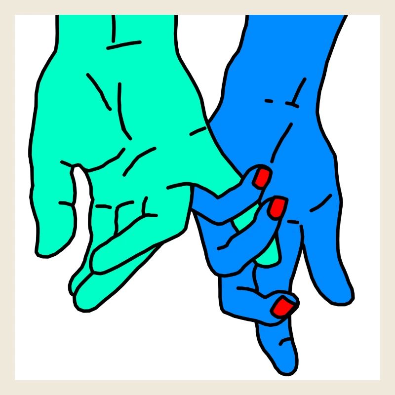 hands green