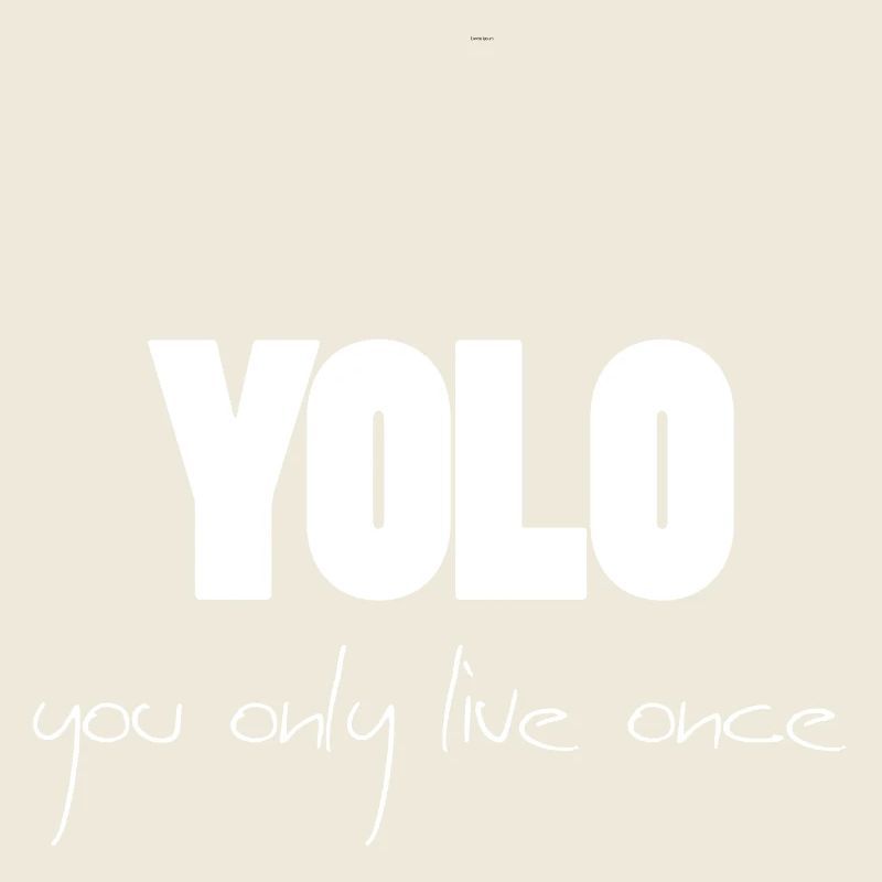 YOLO - blanc -1