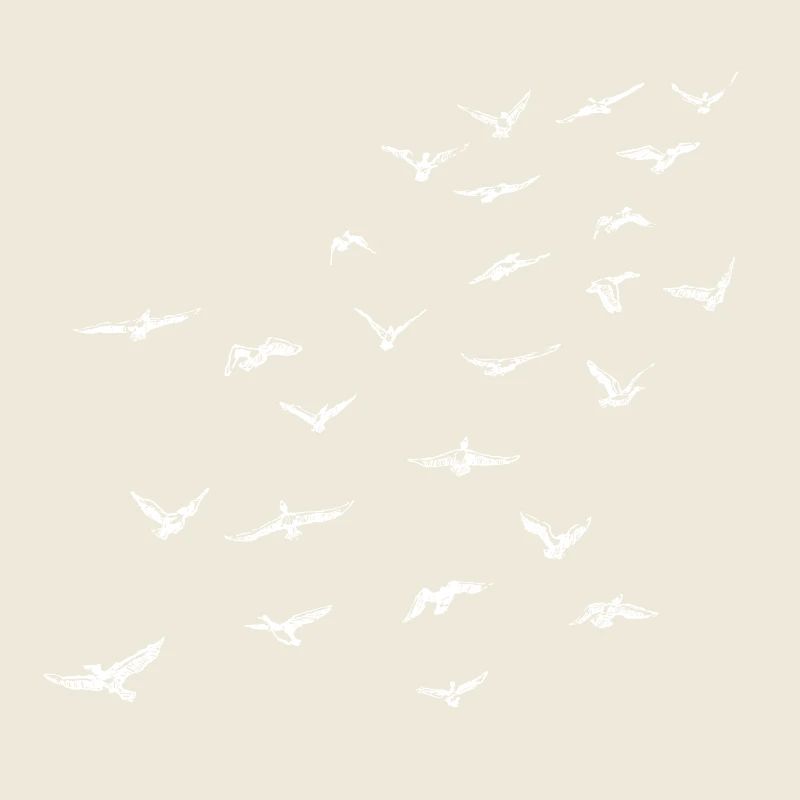 Nuée d'oiseaux