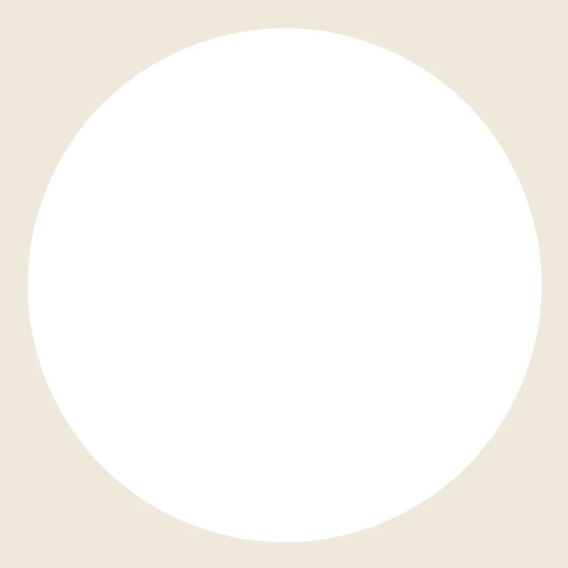 Great White Circle Minimalism