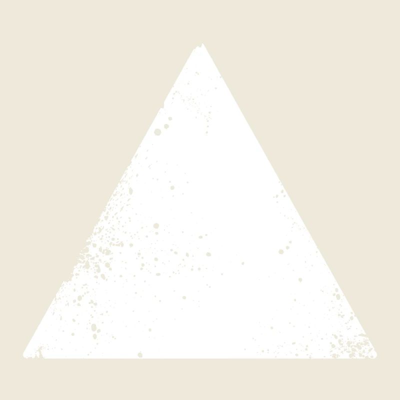 forme de triangle de hippie