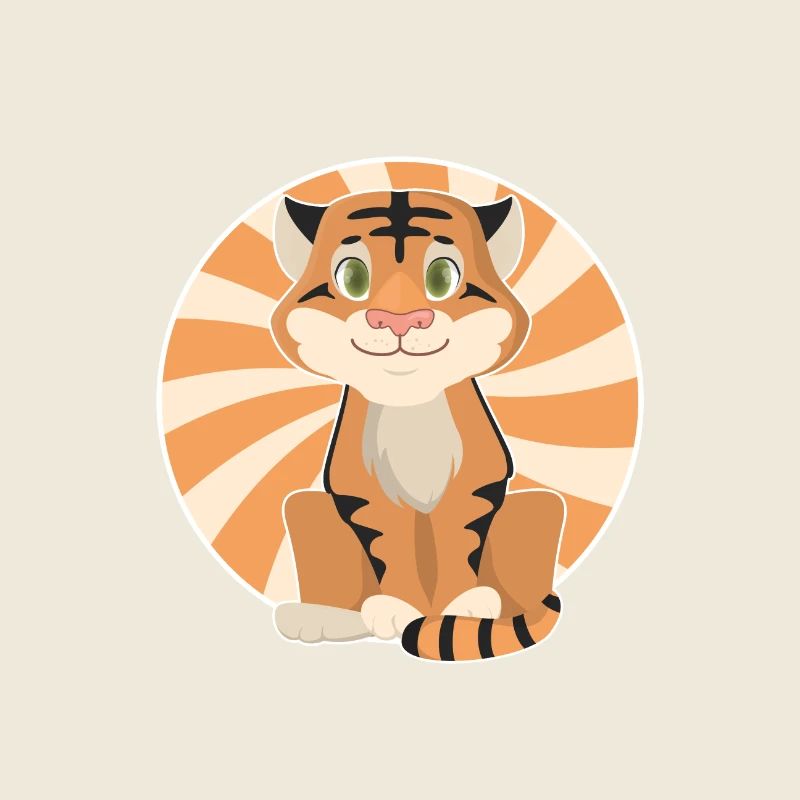 petit logo de tigre
