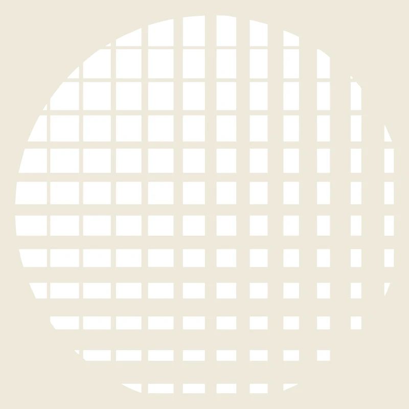 Cercle composé de plusieurs carrés