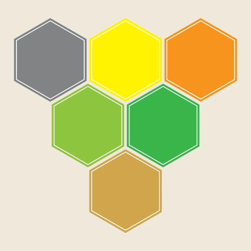 Hexagones contre victoire