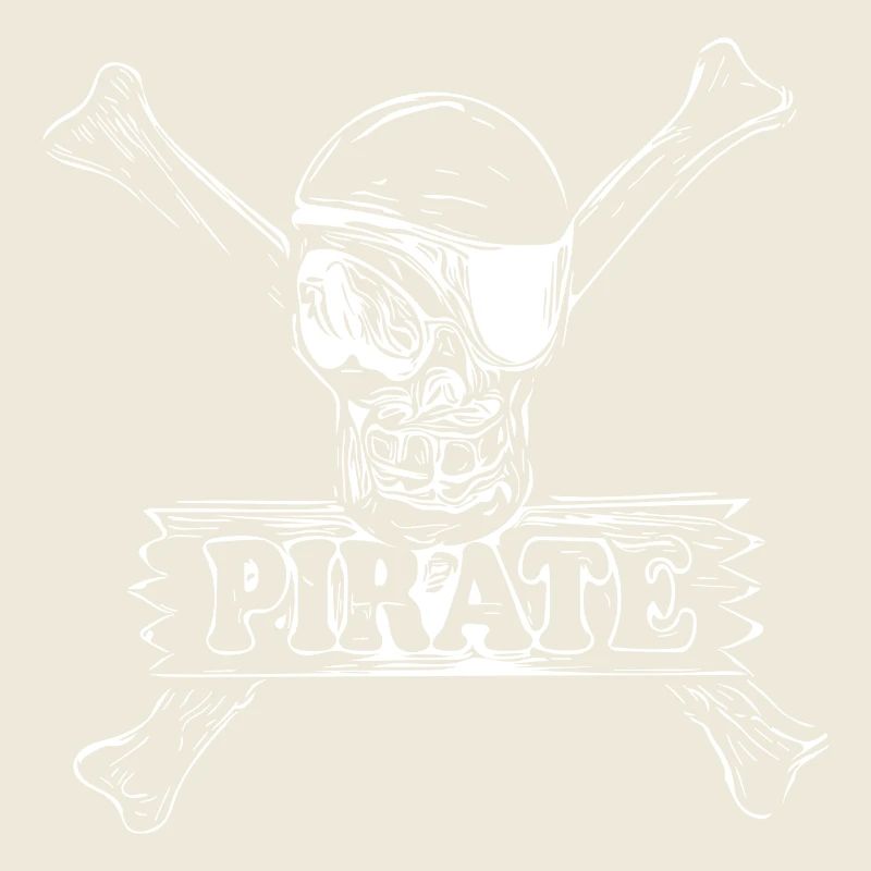 Os de crâne de pirate
