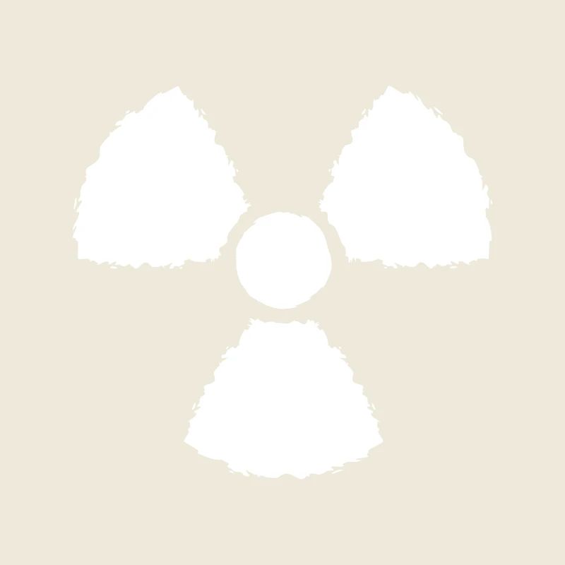 Nuklear Symbol Zeichen