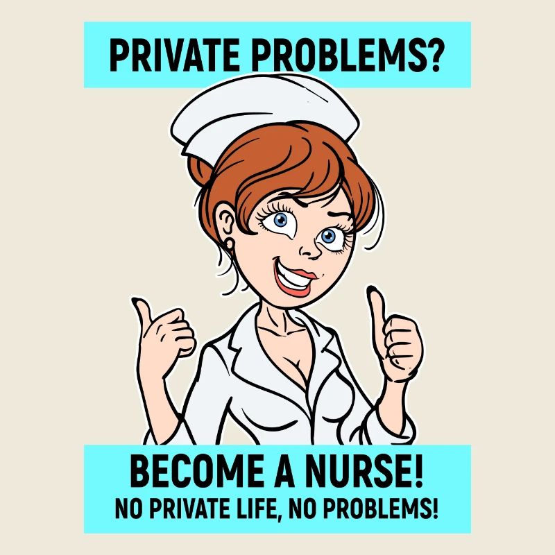 Krankenschwester Lustig Statement Pflegerin Beruf