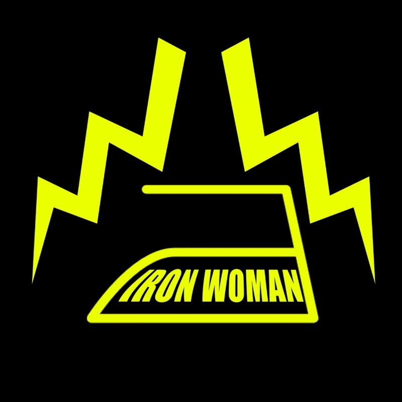 IRON WOMAN Blitz Super Mama Muttertag Geschenk