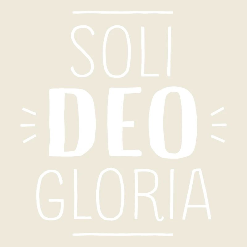 Soli Deo Gloria