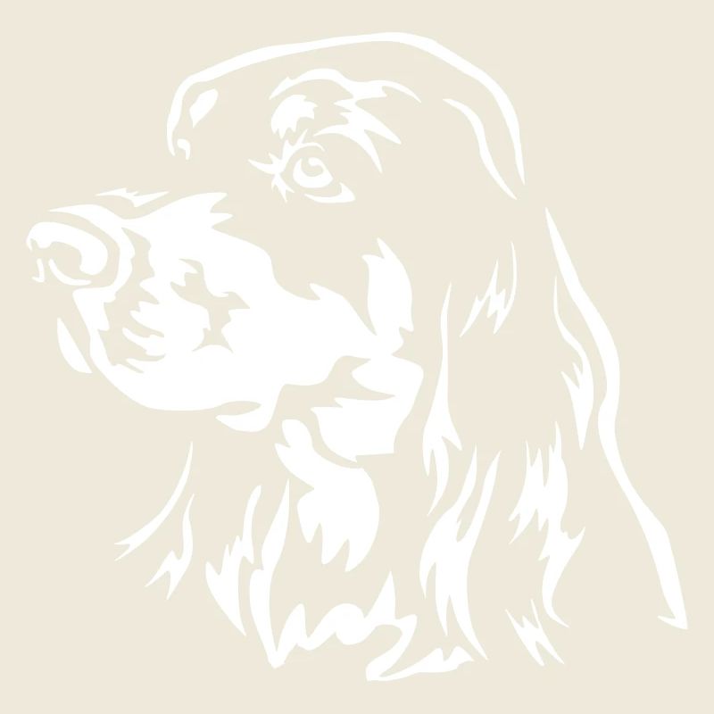 Gordon Setter Kopf "Black Edition"
