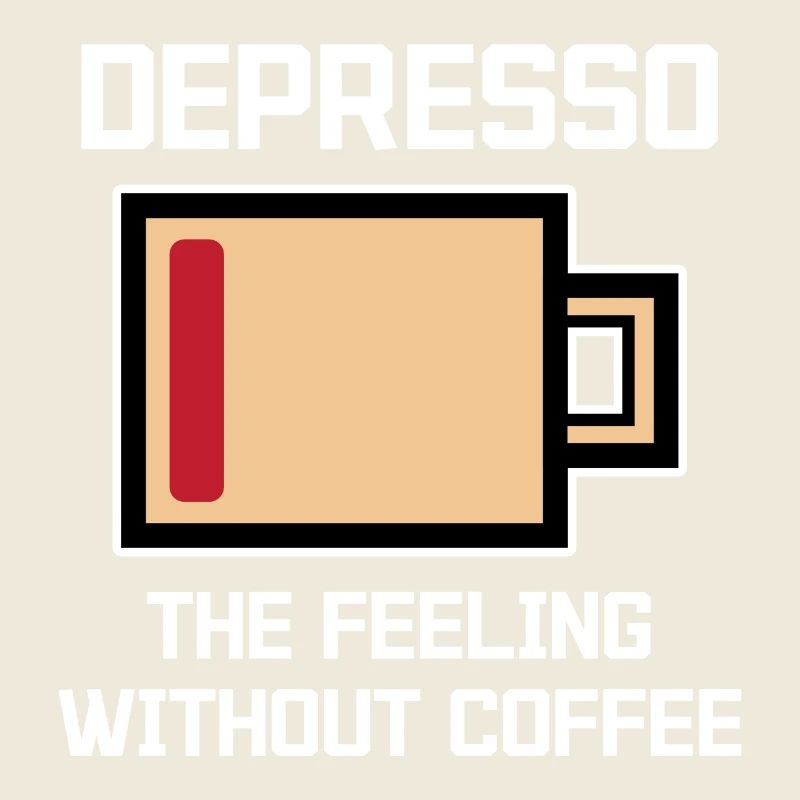 Café humoristique Espresso Déclaration Buveur de café
