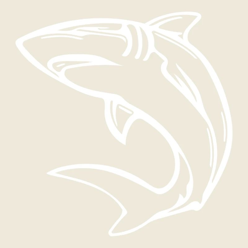 Élégant requin d’eau profonde