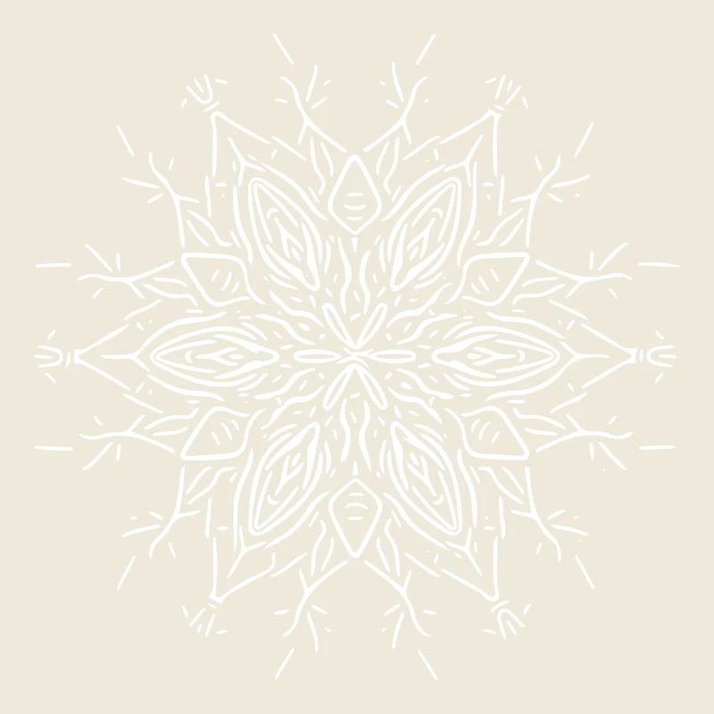 Mandala Flower Lines Shape Pattern