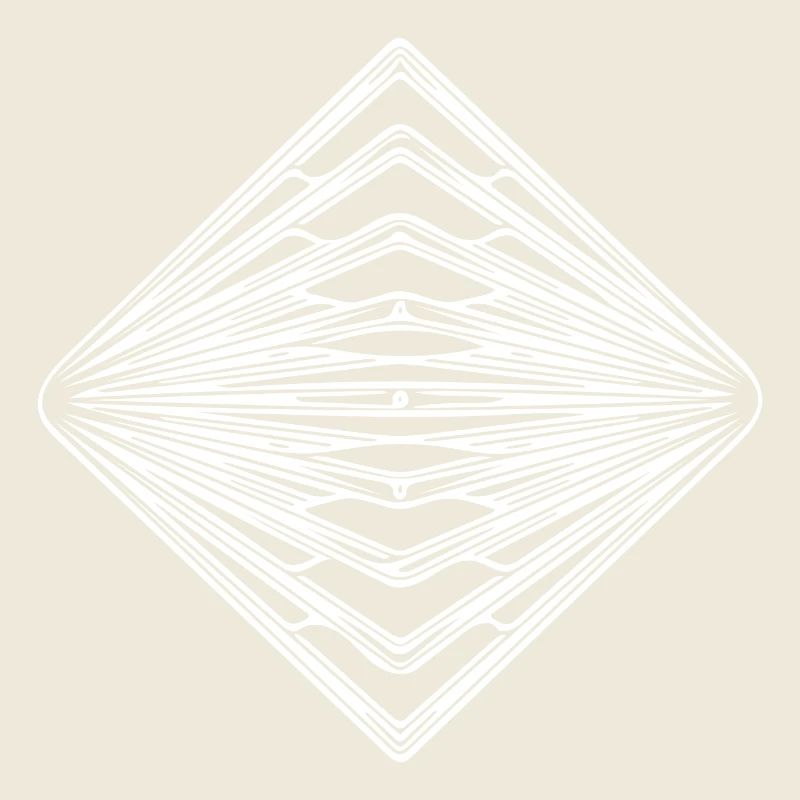 Geometric Vintage Triangle Pattern