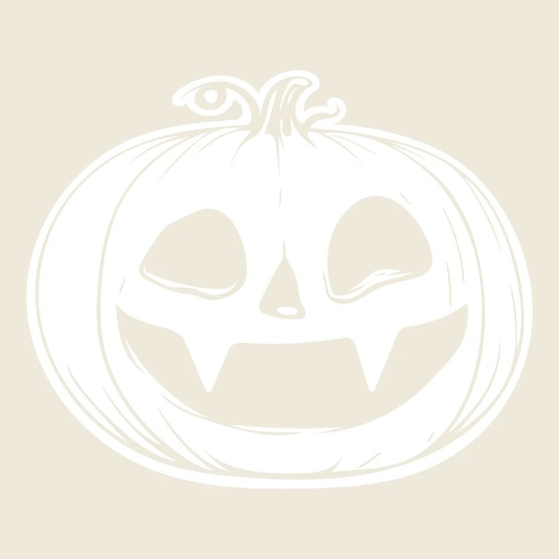 Visage de citrouille - Costume d’Halloween effrayant