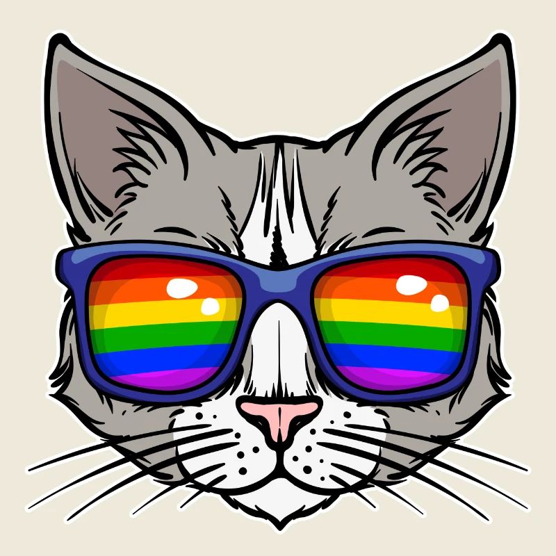 Lesbian Bisexual Relationship Cool Lgbt Cat