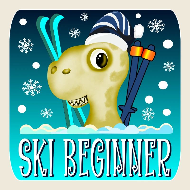 SKI BEGINNER - WINTER DINOSAURIER