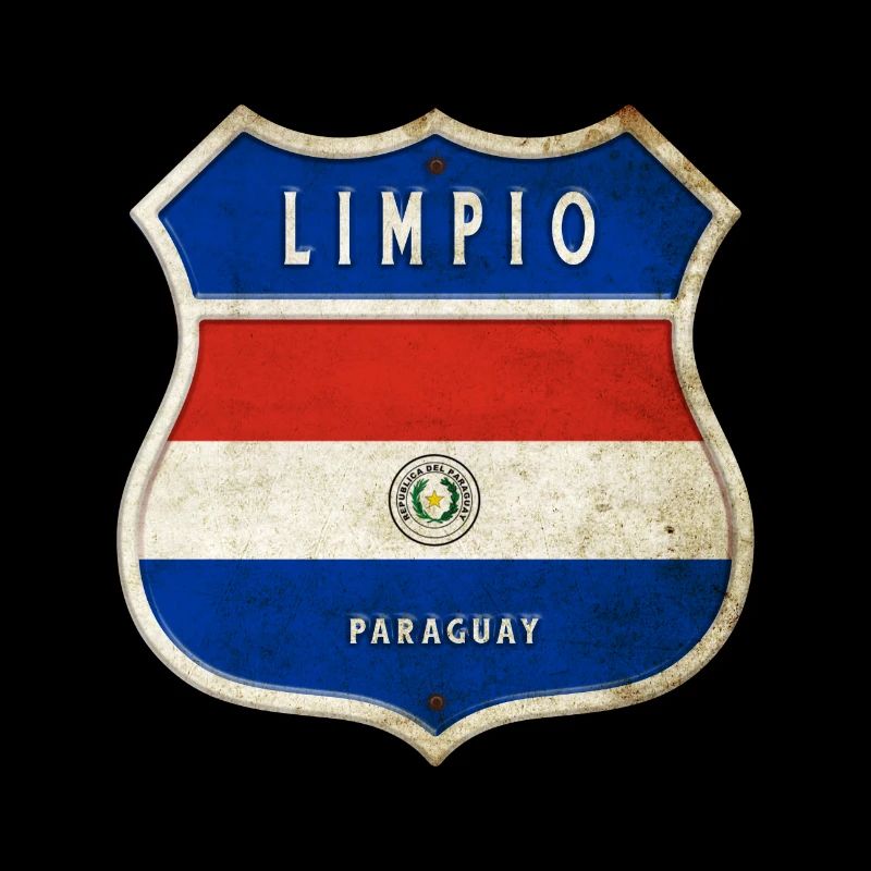 Design du drapeau du Limpio Paraguay