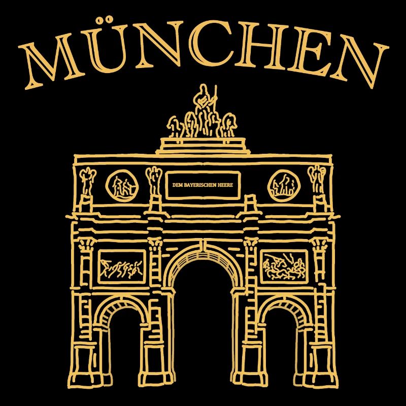 Iconic Victory Gate Munich