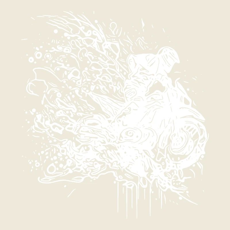 Racing Motorcycle Splash Style