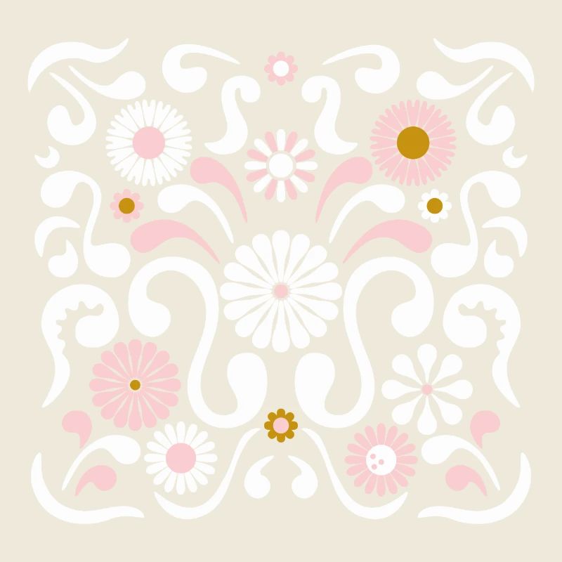 Fête des fleurs l Blanc, Rose et Jaune