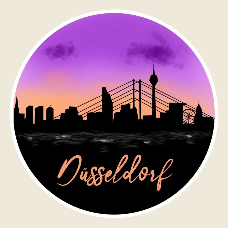 Dusseldorf Fine Skyline