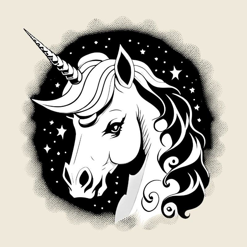 Licorne gothique