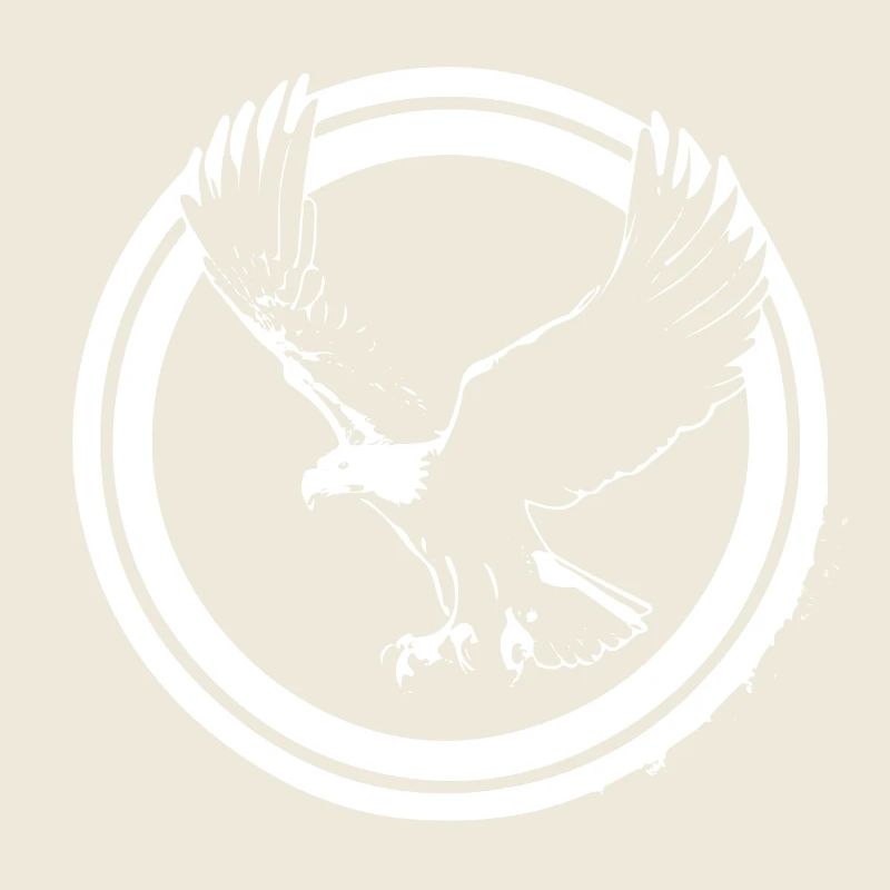 Eagle logo in circles