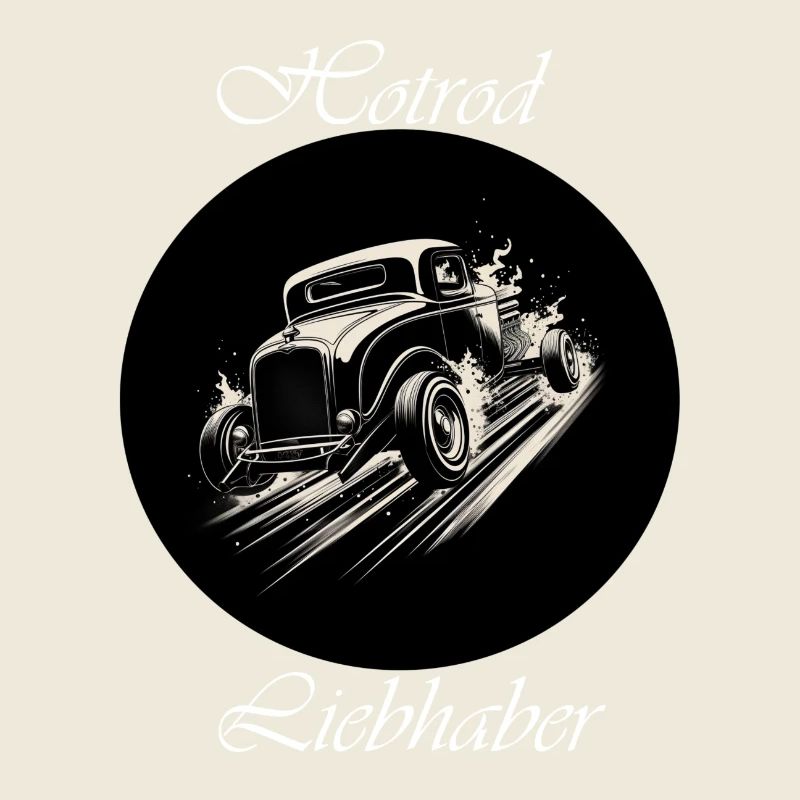 Hotrod Lover 2 blanc