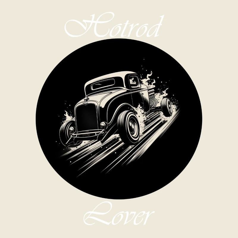 Hotrod Lover 2 blanc