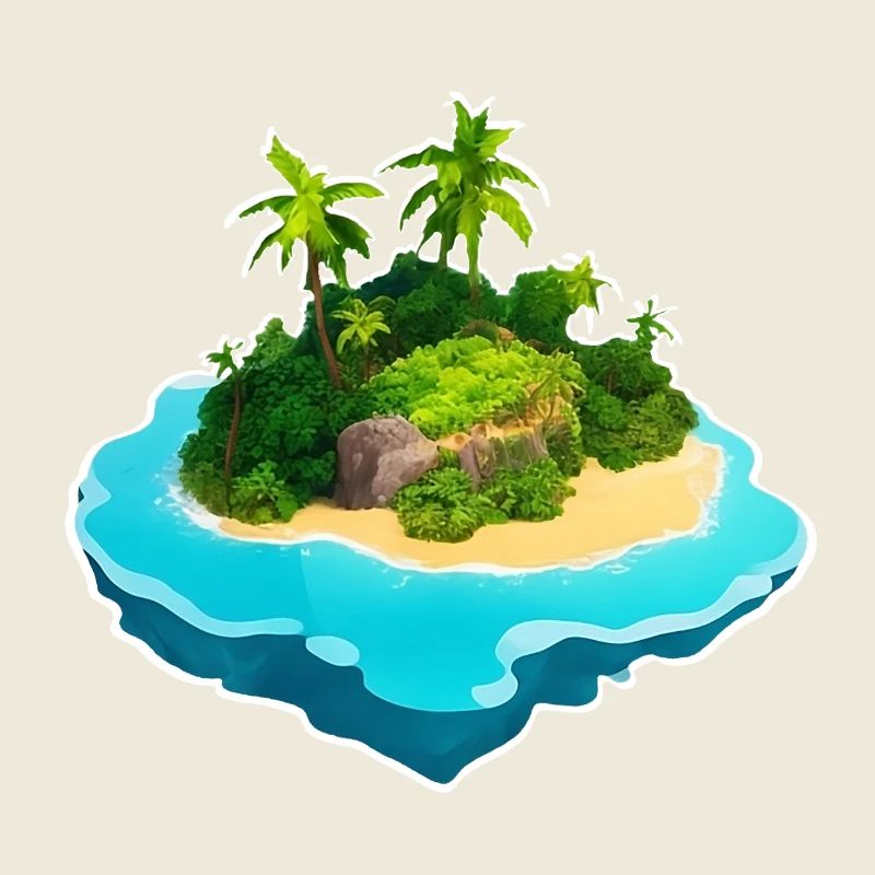 Île sous les tropiques