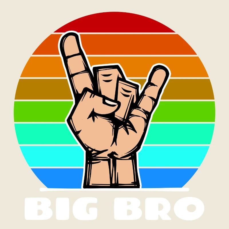 Großer Bruder Bruderherz Cooler Spruch Bro