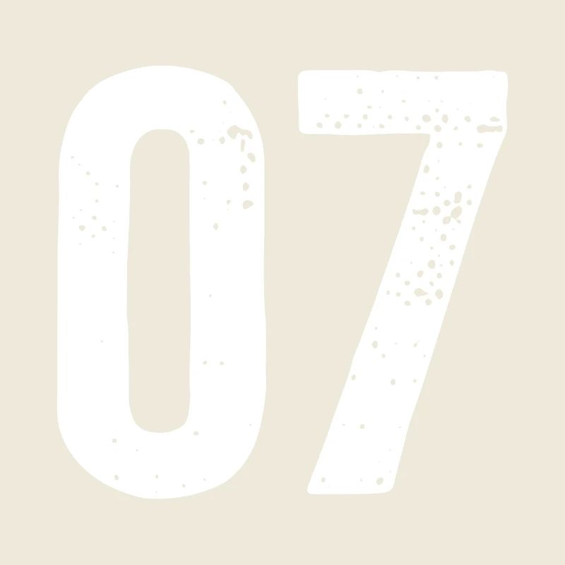 07 Numéros Blanc