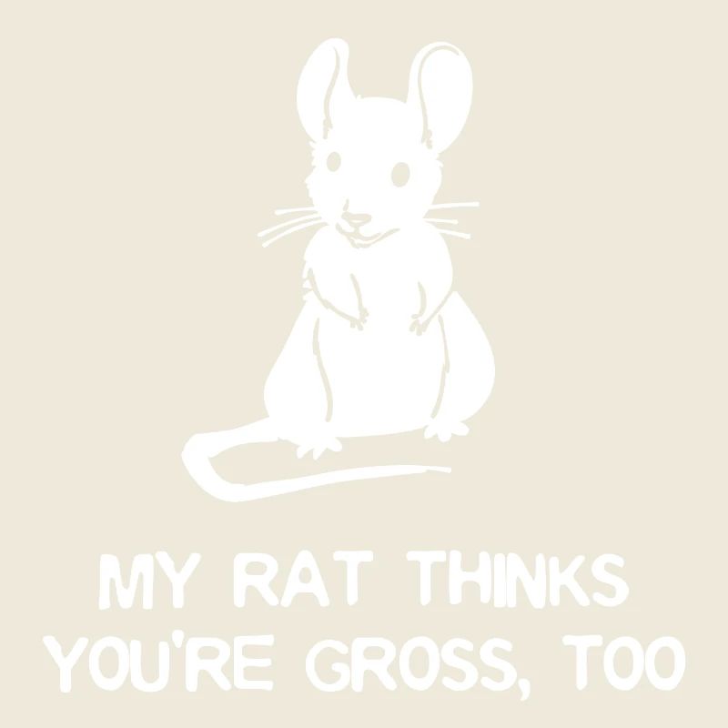 Mäuschen Statement Haustiere Schoßtier Tiere