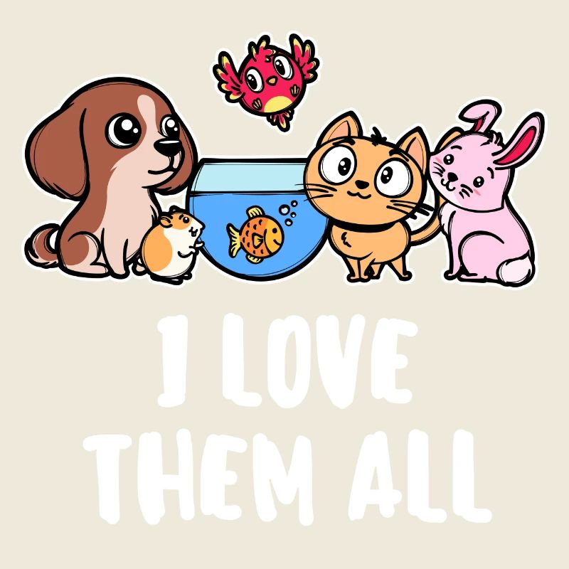 Poisson J’aime les animaux Animaux de compagnie Déclaration Chien