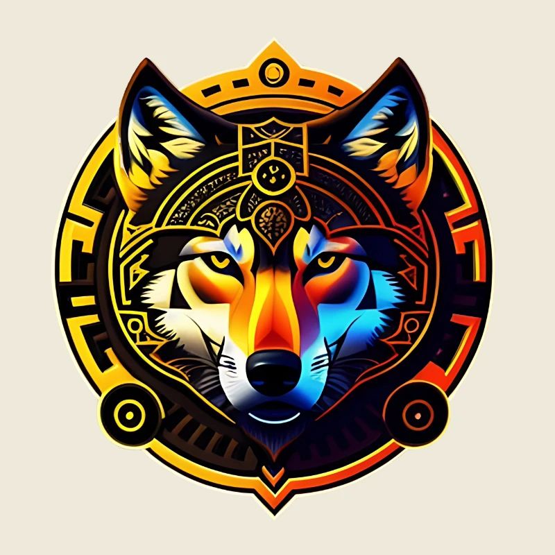 golden wolf